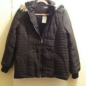 RUE 21 PUFFER COAT, SIZE XL